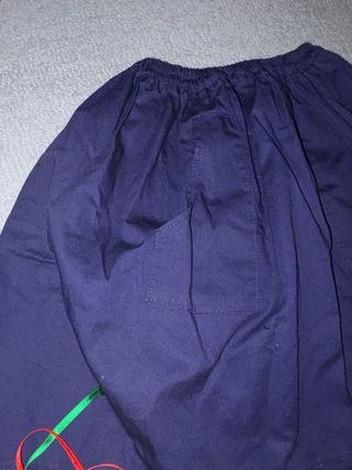 Gonna da pesca taglia 2 ma è enorme