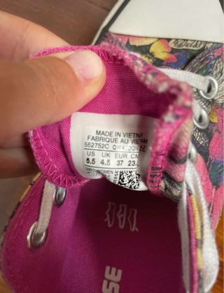 Converse All Star donna fantasia floreale