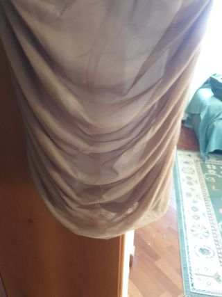 Vestitino elasticizzato beige