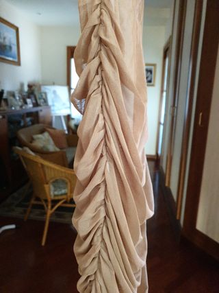 Vestitino elasticizzato beige