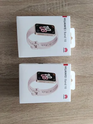 2uds NUEVAS de Huawei Band 10 Rosa