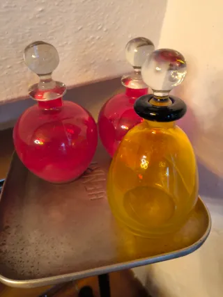 Set di 3 bottiglie vintage