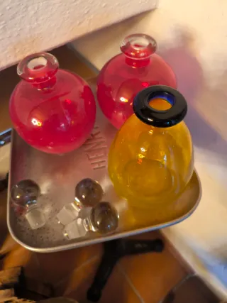 Set di 3 bottiglie vintage