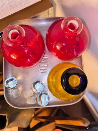 Set di 3 bottiglie vintage