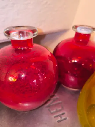 Set di 3 bottiglie vintage