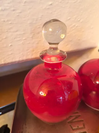 Set di 3 bottiglie vintage