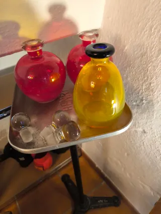 Set di 3 bottiglie vintage