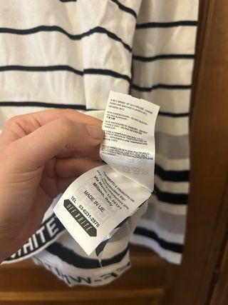 Maglione Off-White righe taglia L