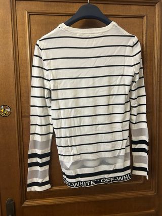 Maglione Off-White righe taglia L