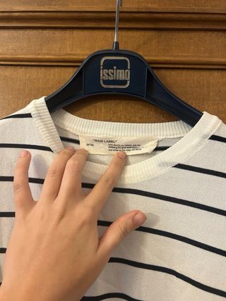 Maglione Off-White righe taglia L