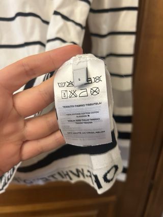 Maglione Off-White righe taglia L