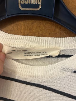 Maglione Off-White righe taglia L