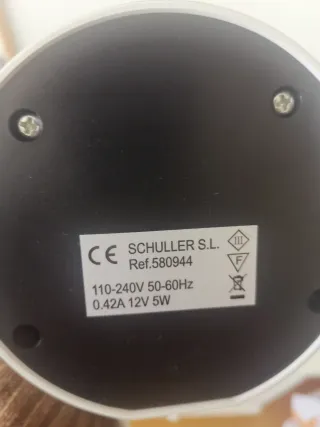 Lámpara Escritorio LED Moderna Gris