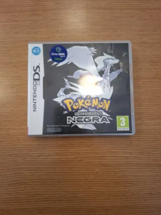 Pokémon Edición Negra Nintendo DS con manual