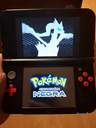 Pokémon Edición Negra Nintendo DS con manual
