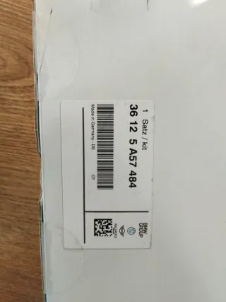 Tapas centrales de cubo de rueda BMW "50 Years"