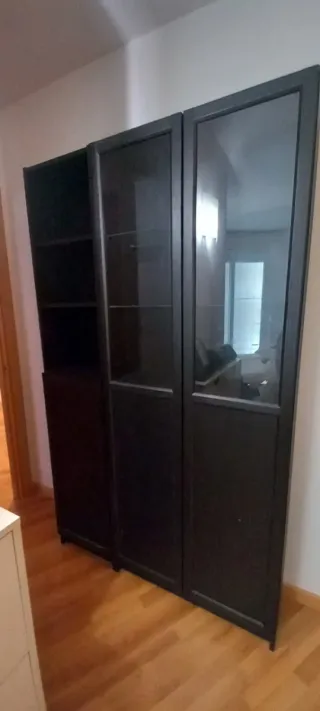 Estantería Ikea Negra Vitrina