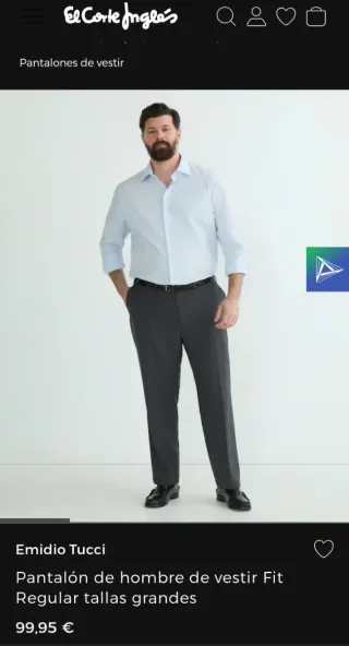 Pantalón de vestir Emidio Tucci T48 NUEVO