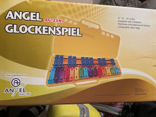 Xilófono Angel AG-25N3 Glockenspiel