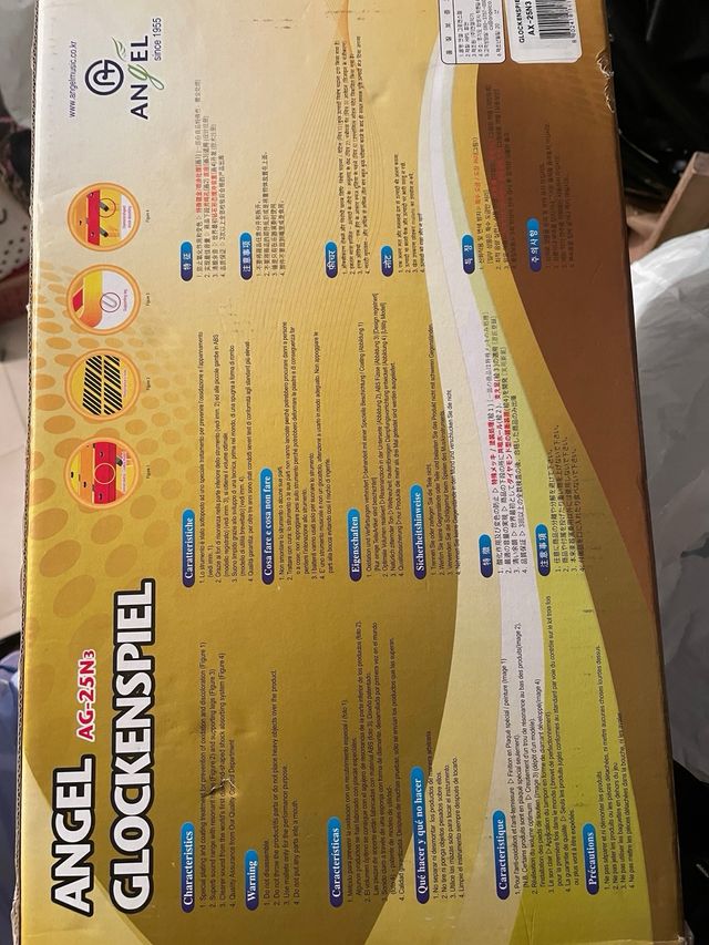 Xilófono Angel AG-25N3 Glockenspiel