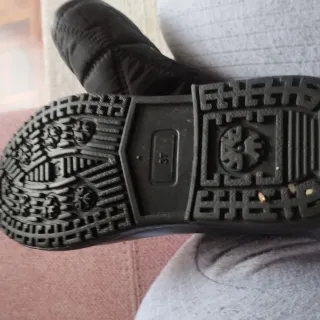 Botas de agua acolchadas forro calentito