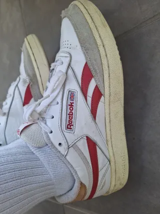 Zapatillas Reebok Blancas y Rojas