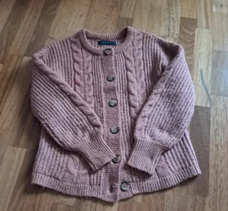 Chaqueta Cortefiel Mohair Rosa Mujer