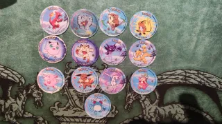 Tazos Pokémon League 2 con peagtina