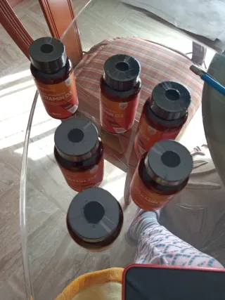 Vitaminas complementos alimenticios de salud.