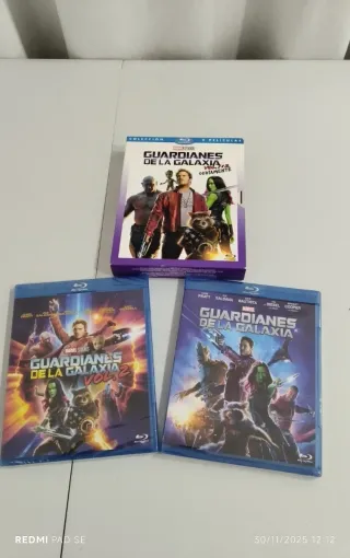 Guardianes de la Galaxia Vol. 1 y 2 Blu-ray