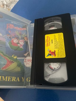 Lote 3 Películas VHS Disney Clásicos