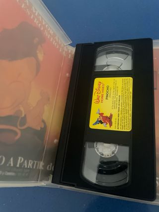 Lote 3 Películas VHS Disney Clásicos
