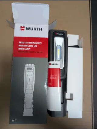 Linterna LED Wurth Recargable