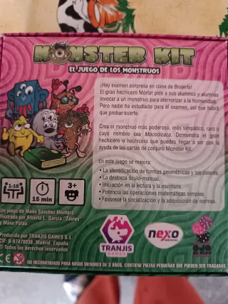 Juego de mesa Monster Kit