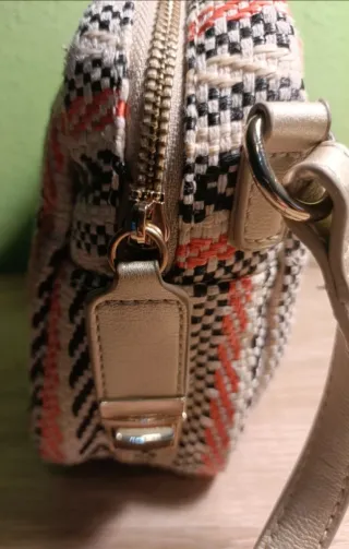 Bolso Don Algodón bandolera tejido multicolor