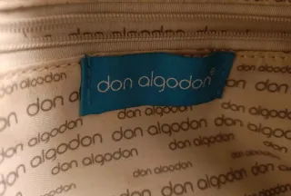 Bolso Don Algodón bandolera tejido multicolor