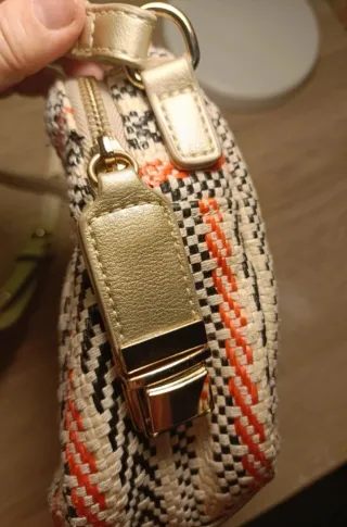 Bolso Don Algodón bandolera tejido multicolor