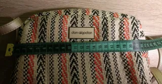 Bolso Don Algodón bandolera tejido multicolor