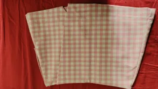 Falda Zara cuadros rosa Talla XS