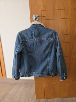 Chaqueta vaquera forrada borreguito Talla 11-12