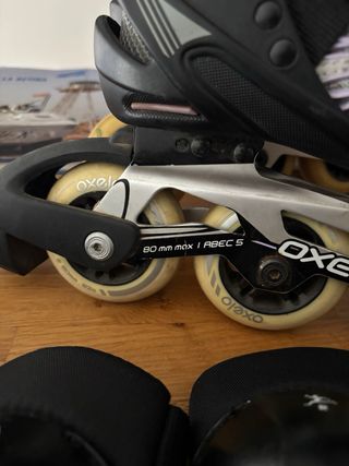 Patines Oxelo con protecciones