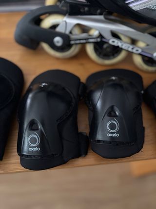 Patines Oxelo con protecciones