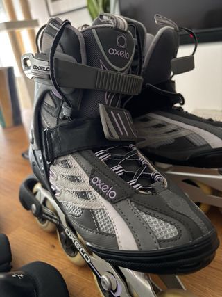 Patines Oxelo con protecciones