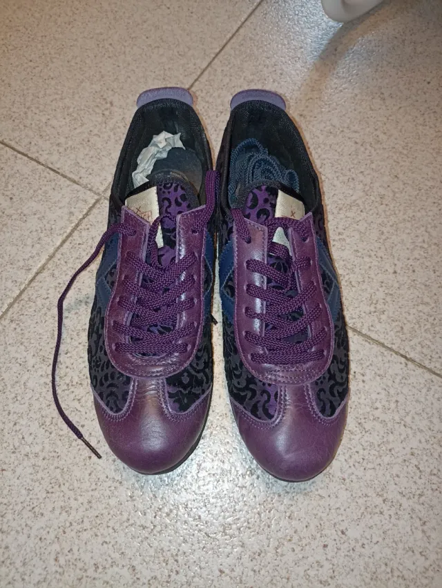 Zapatos Munich Mujer Morado/Azul