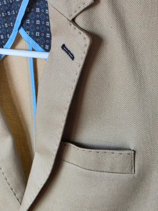 Americana Comunión Spagnolo Talla 10 Años Beige