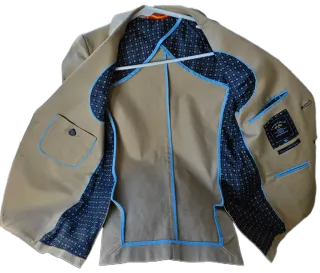 Americana Comunión Spagnolo Talla 10 Años Beige