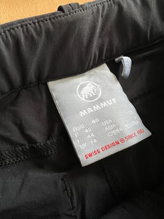 Pantalones senderismo Mammut Runbold Mujer 40