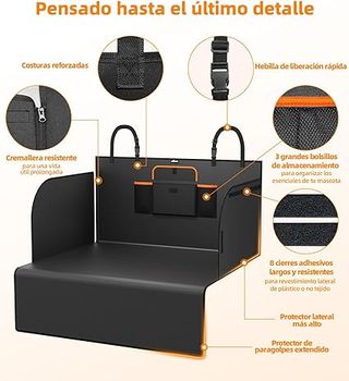 UPAWPIA Protector Maletero Coche 185x115x48cm
