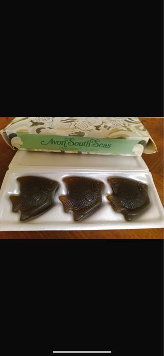 Saponette Avon South Seas a forma di pesce