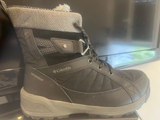 Botas de nieve Columbia mujer negras/grises